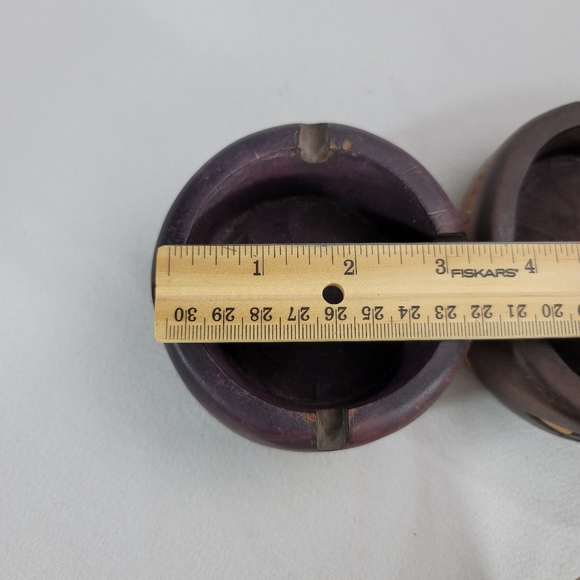 Wood Carved Ashtray - Handcrafted Africa - Picture 10 of 11